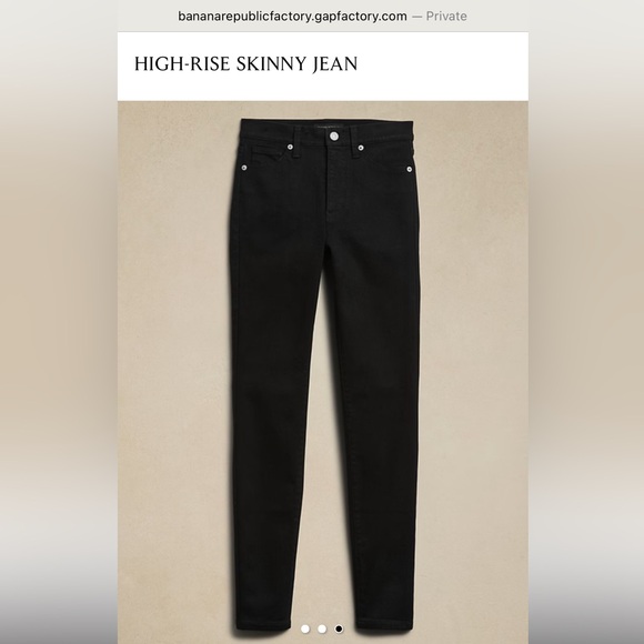 NWT - Banana Republic Factory High Rise Skinny Ankle Jeans, Women’s - Picture 14 of 14